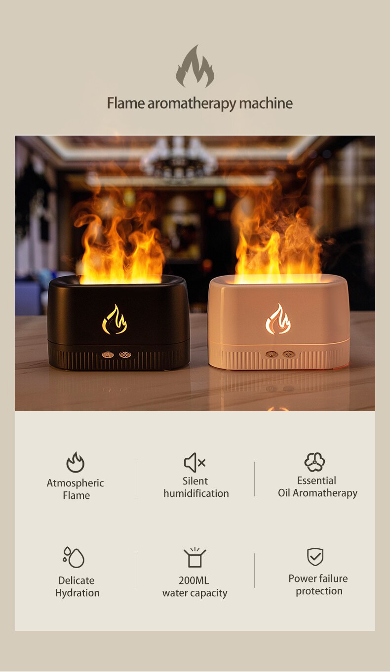 Flame Essential Oil Diffuser